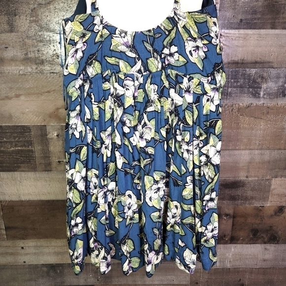 New FREE PEOPLE Dear You Mini Floral Dress - Picture 5 of 10